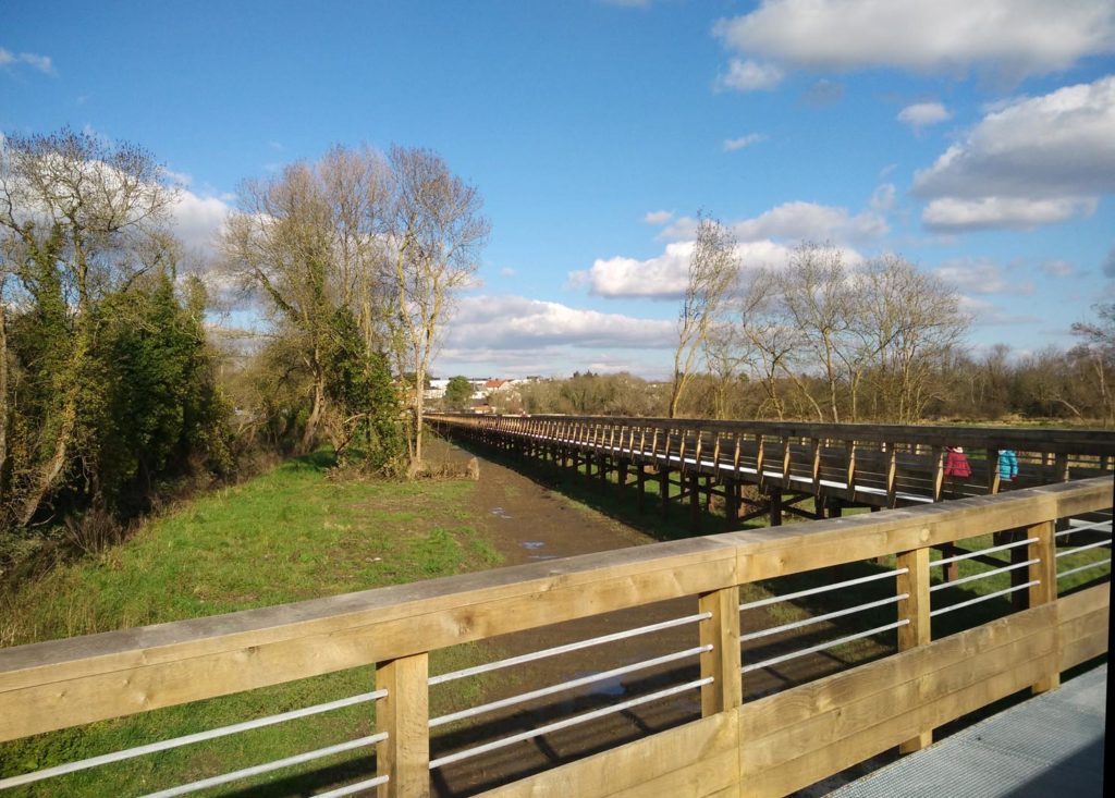 Liaison piétonne et cyclable